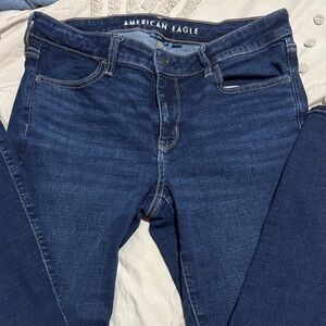 American Eagle Outfitters Dark Blue jeggings